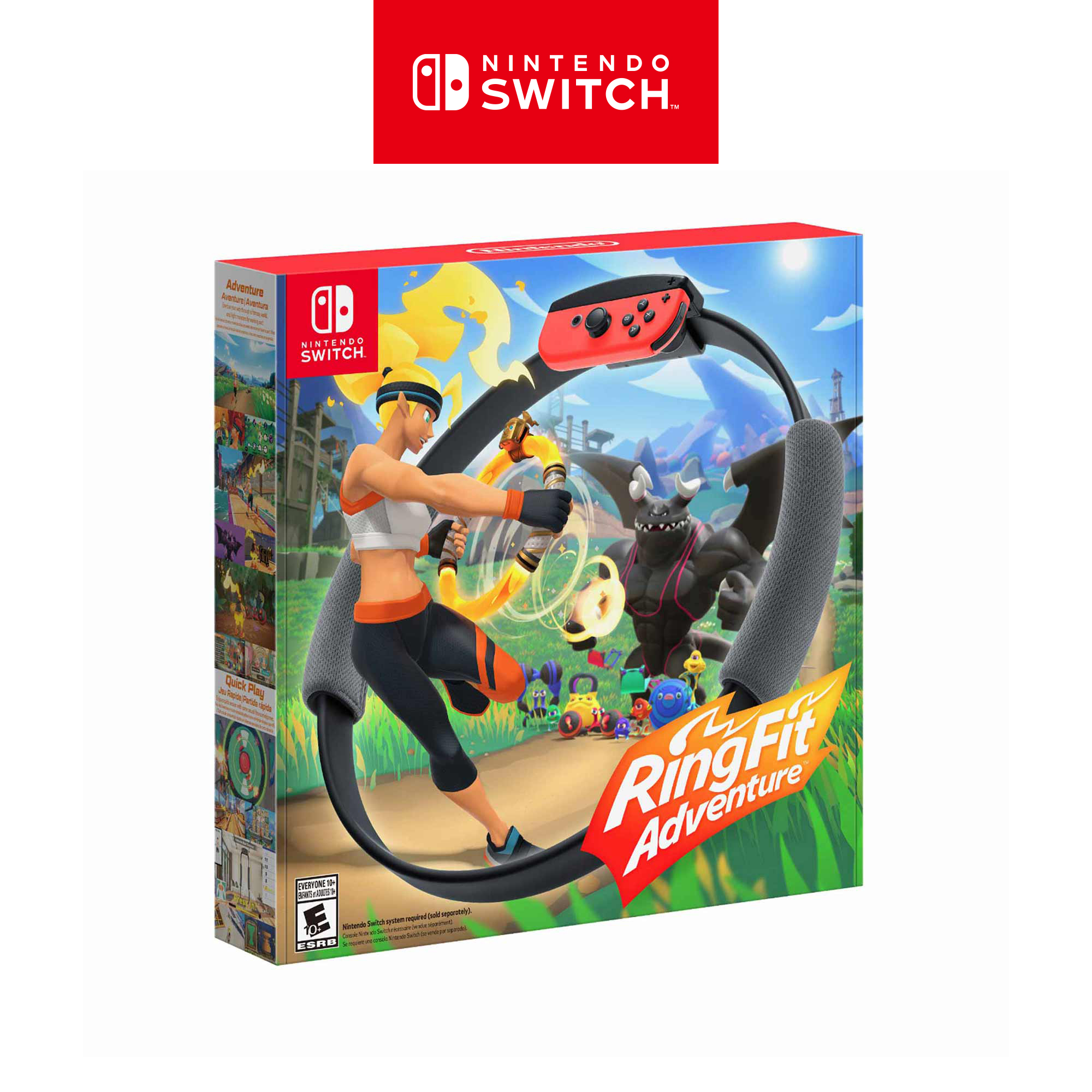 [Nintendo Official Store] Ring Fit Adventure Set With Ring-Con and Leg Strap - for Nintendo Switch