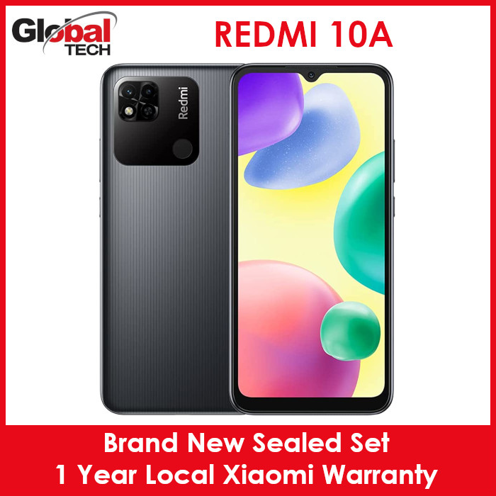 Xiaomi Redmi 10A 32GB or 64GB / Global Version / 1 Year Local XIaomi Warranty