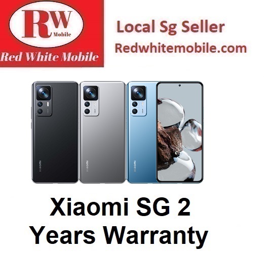 Xiaomi 12T 5G 8/256GB-Xiaomi SG 2 Years Warranty