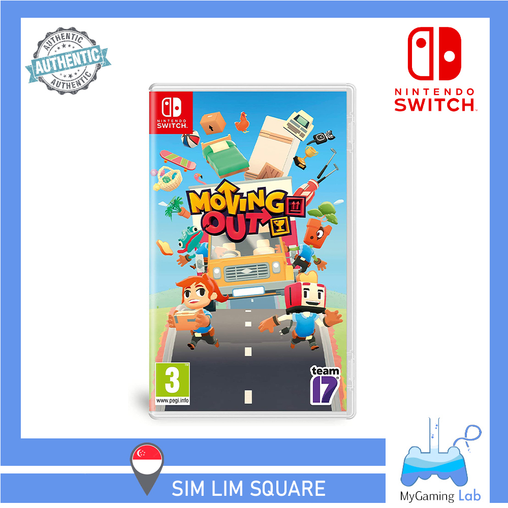 [SG] Nintendo Switch Game Moving Out (Physical Cartridge)