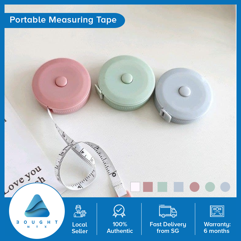 Mini Candy Color Measuring Tape 1.5m Portable Meter Ruler Soft Tape For Measuring Clothes Body Travel