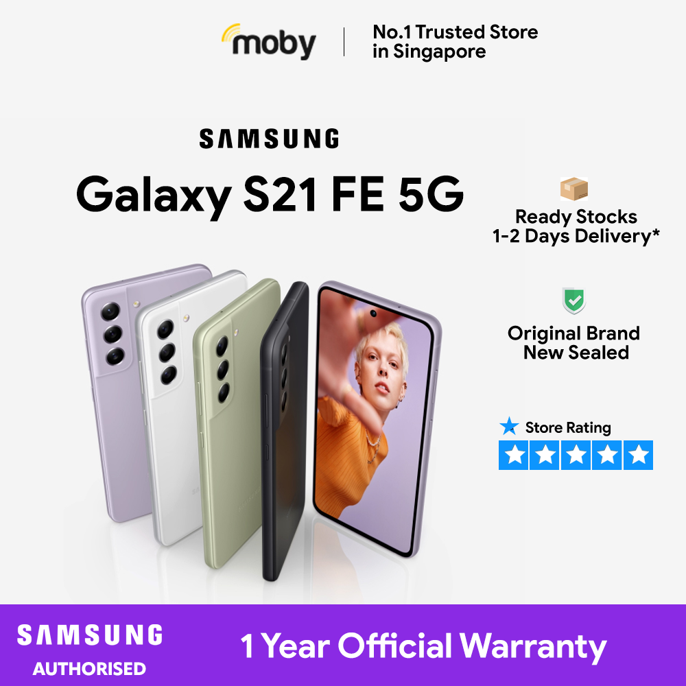 Samsung Galaxy S21 FE 5G 128GB / 256GB | 1 Year Official Warranty