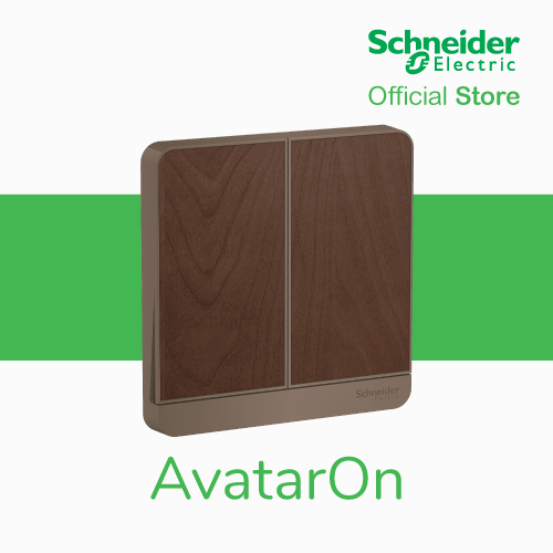 Schneider Electric AvatarOn- 16AX 250V 2Gang 1Way Switch