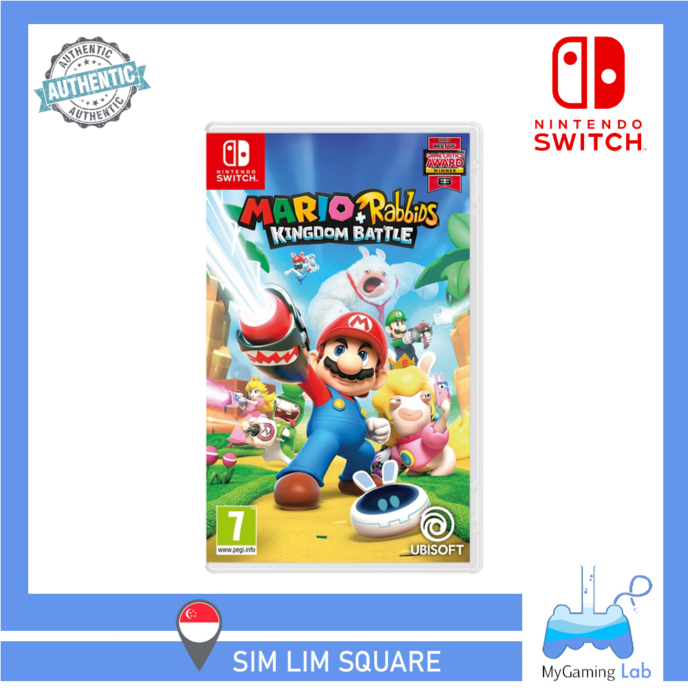 [SG] Nintendo Switch Game Mario + Rabbids Kingdom Battle