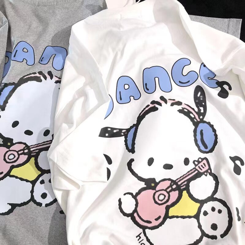 【100% Cotton 】Ready Stock Korean Style New Short Sleeve Printed Graphic T shirt Oversized Unisex Plus Size Tee Loose Women Baju Perempuan Murah 衣服上衣女 t恤宽松短袖